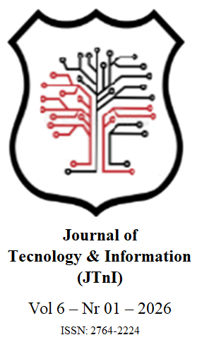 					Visualizar v. 6 n. 1 (2026): Journal of Technology & Information (July/2025)
				